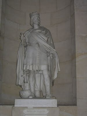 Estátua de Carlos Martel no Palácio de Versailles